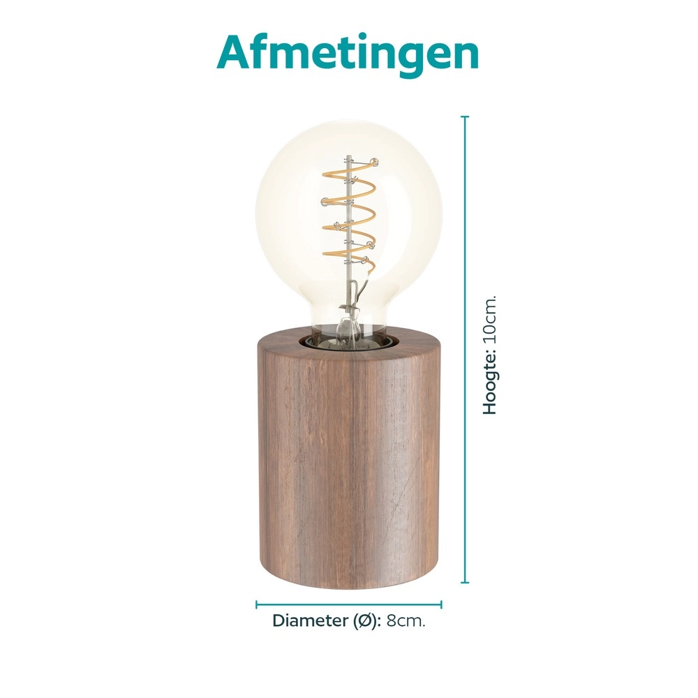 Table lamp Murama wood