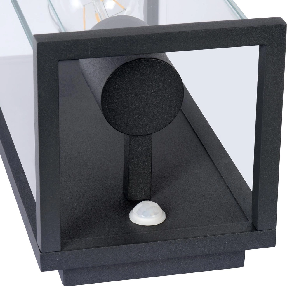 Sleek wall lamp Claire with sensor anthracite Lucide 5411212271563