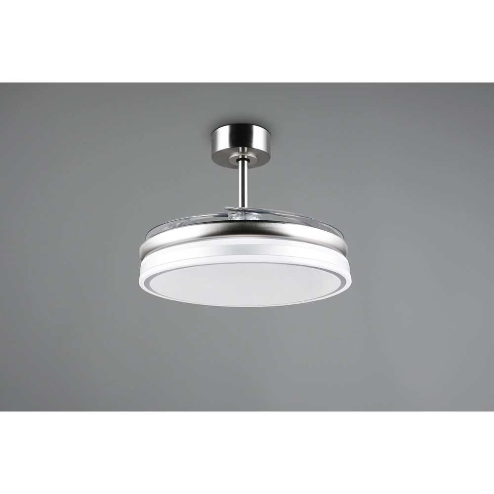 Fan Volda nickel Ø 106cm Trio 4017807689075
