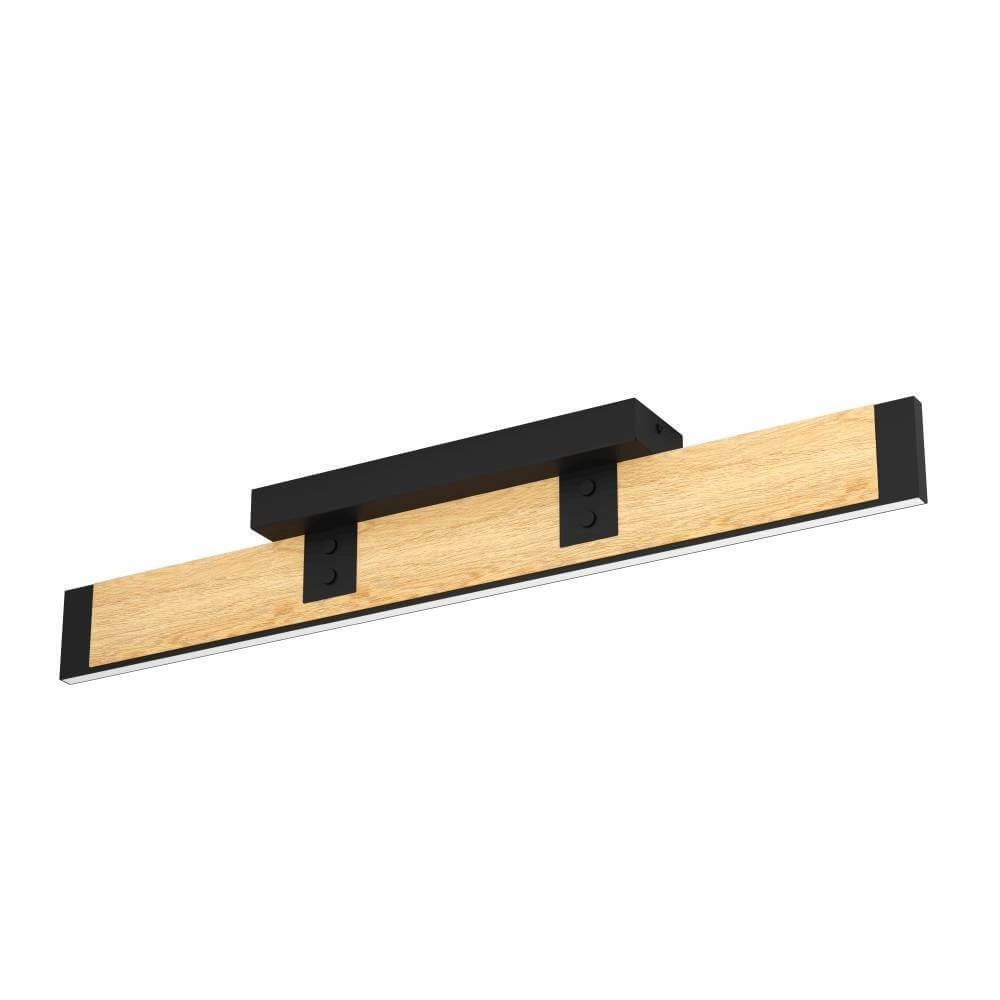 Wooden ceiling lamp Caminarro 78cm