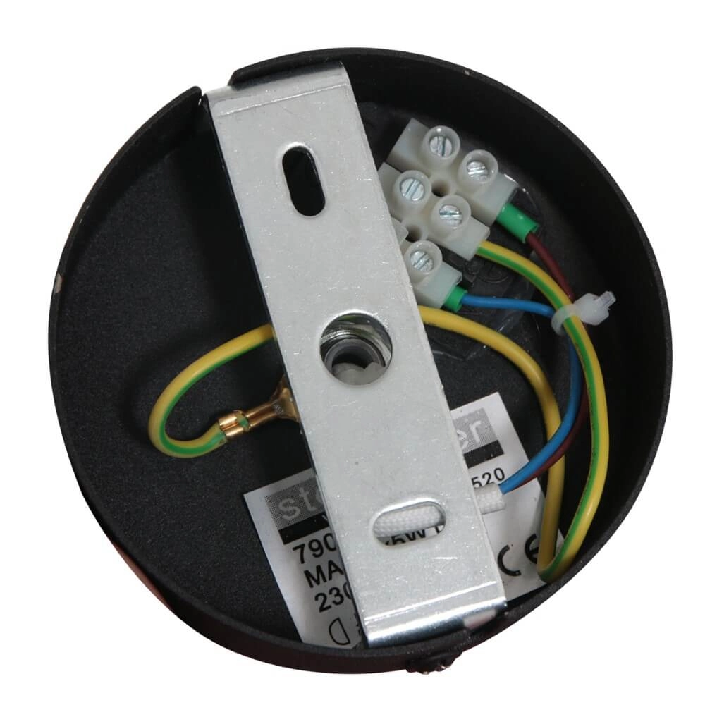 LED surface-mounted spotlight Natasja LED black Steinhauer 8712746134964