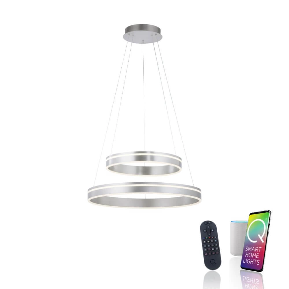 Pendant lamp Q-Vito Ø 59cm metal Paul Neuhaus 4012248351482