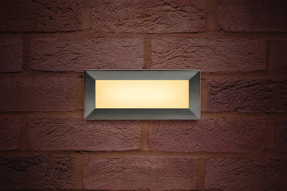 Stainless steel wall lamp Brick Lyora 5055788232544
