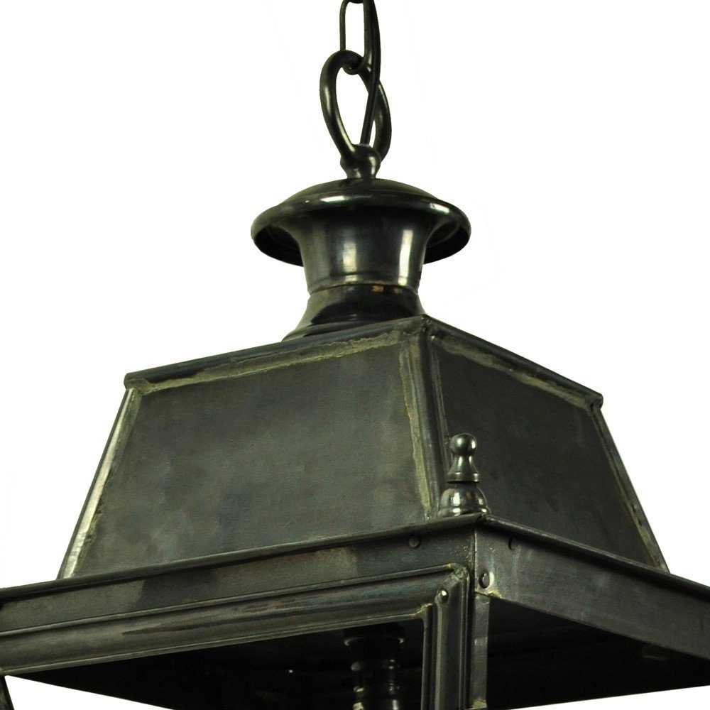 Country Pendant Lamp Balmoral 70cm - antique copper (ant) Limehouse