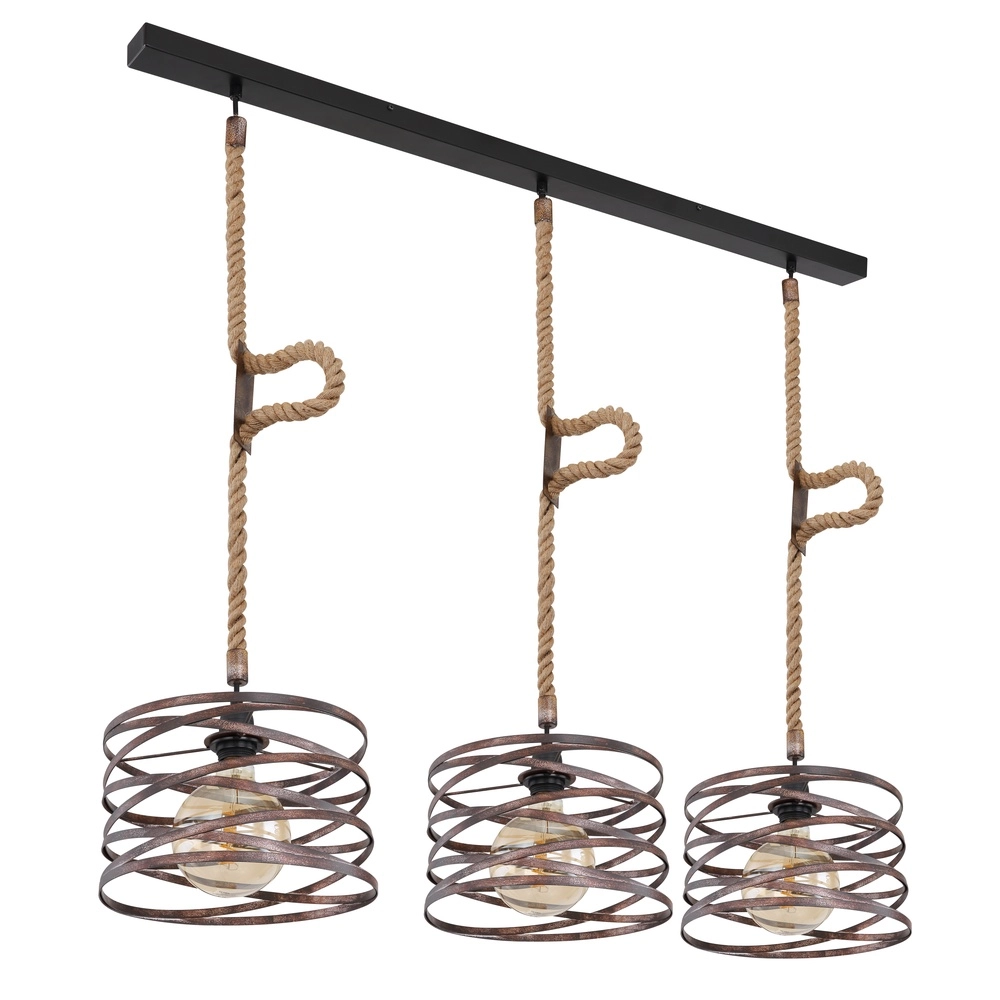 Rope lamp Marco Black Globo 9007371429257