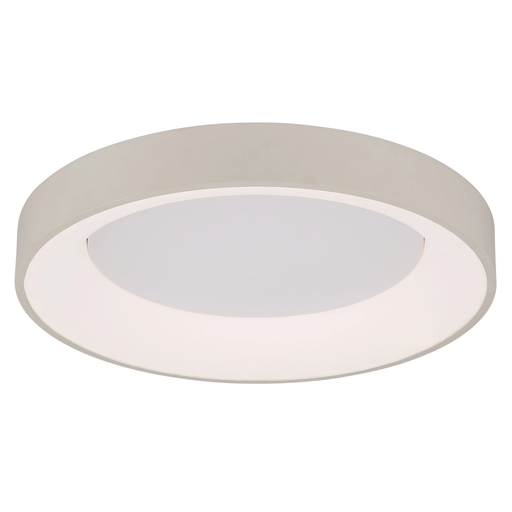 Modern ceiling lamp Gallegos sand brown Ø 50cm Globo 9007371566969