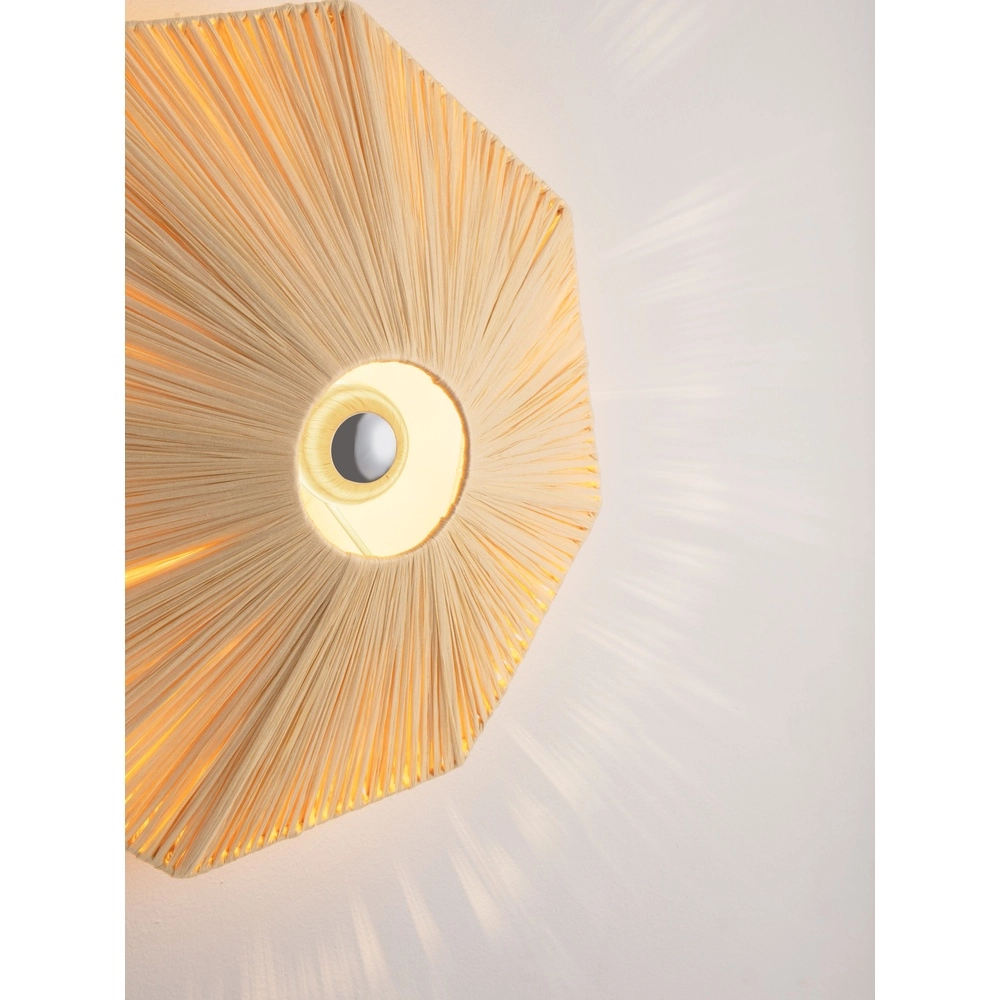 Japandi wall lamp Elvio Ø 45cm Lyora 5212017493910