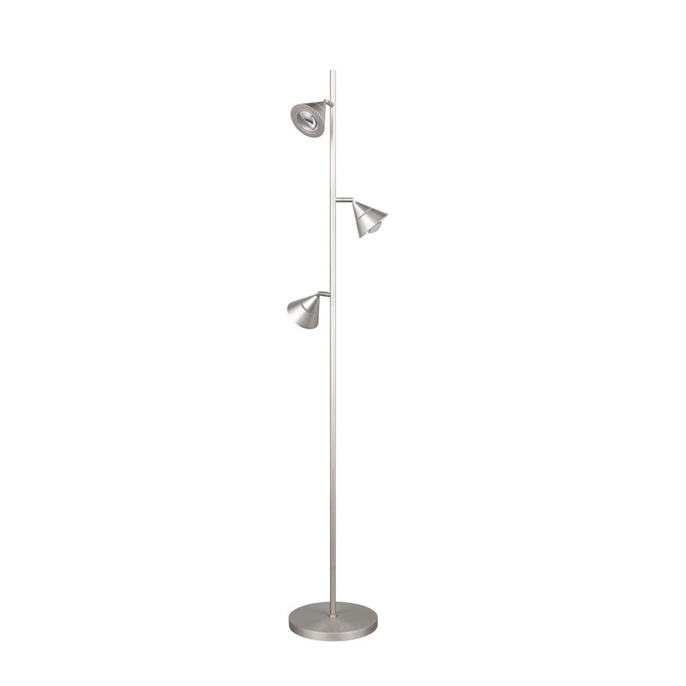Floor lamp Romeo nickel Trio 4017807675375