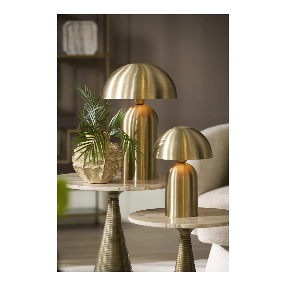 Design table lamp Tolima Solid gold Ø 31cm Light & Living 8717807837884