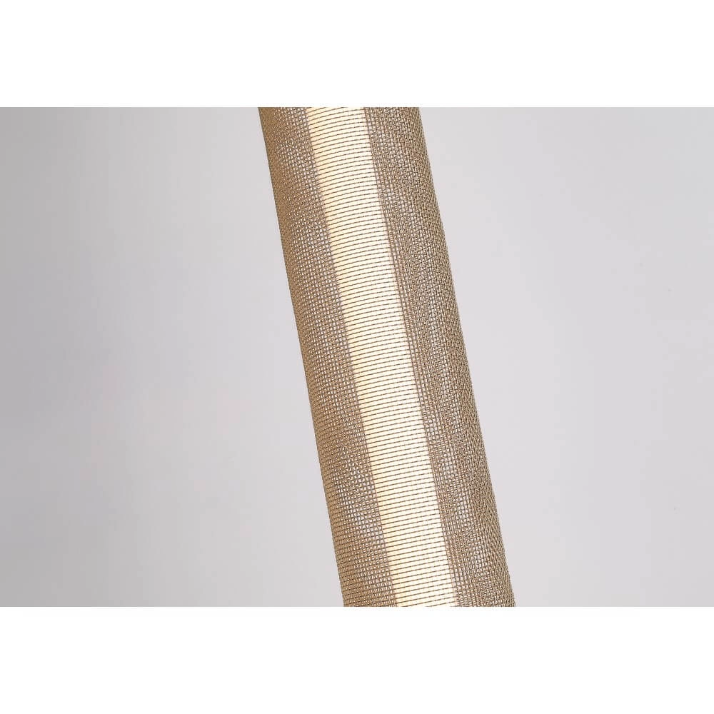 Floor lamp Thread Black with Gold Mesh Searchlight 5053423273075