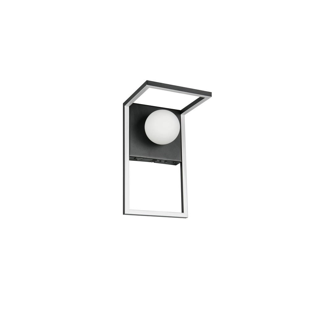 Design wall lamp Arola Black Trio 4017807683530