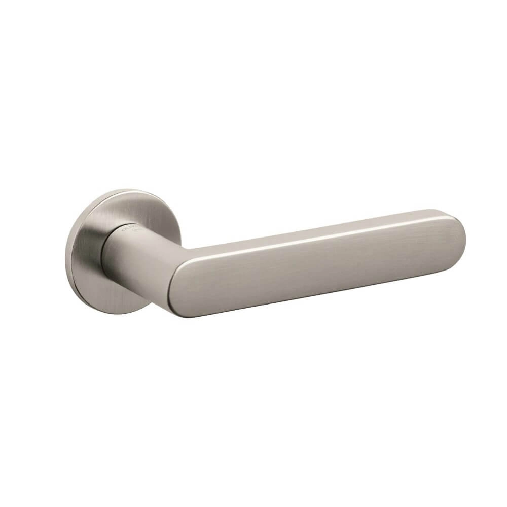 Design door handle Link Matte nickel