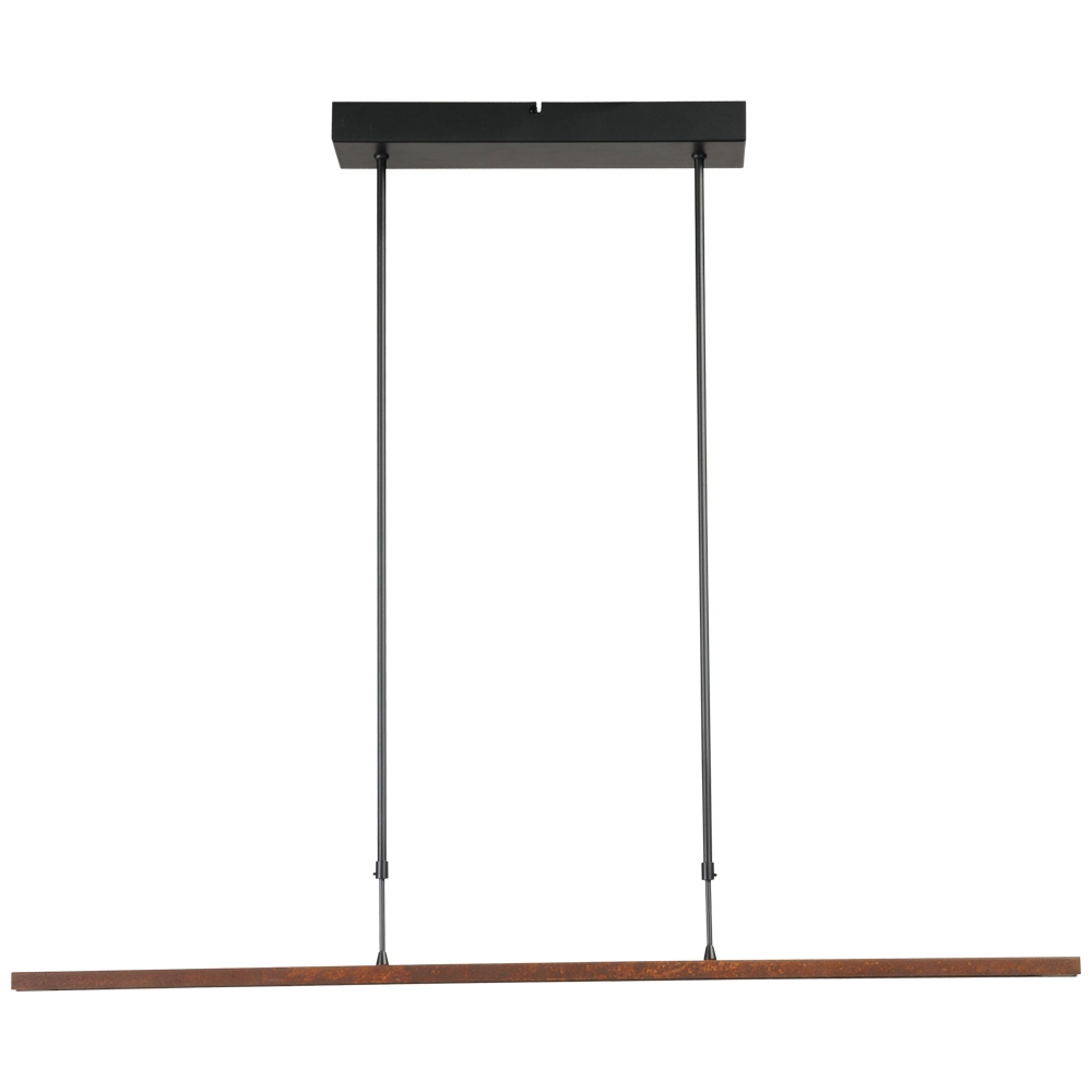 Hanging lamp Iota 100cm rust brown
