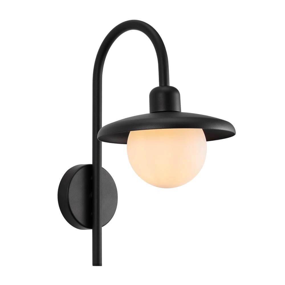 Black outdoor lamp Berlo design