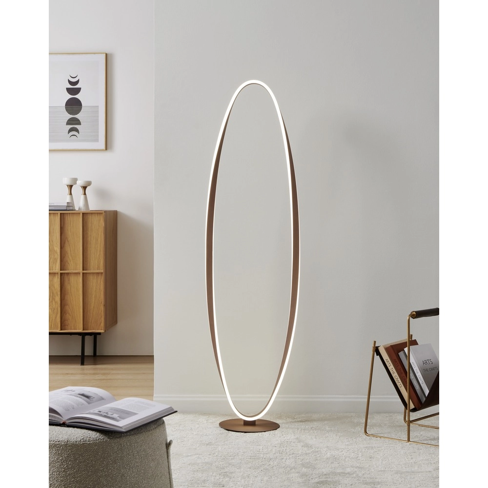 Design floor lamp Camerota Dark Bronze