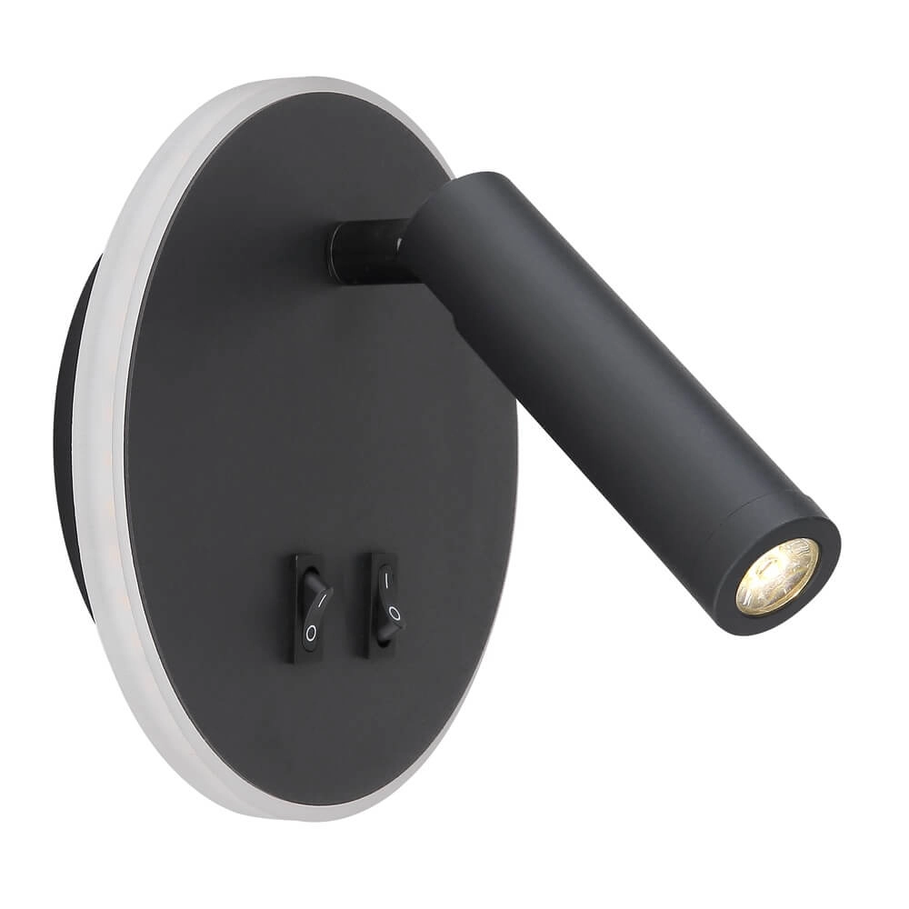Sleek wall lamp Many black Globo 9007371419616