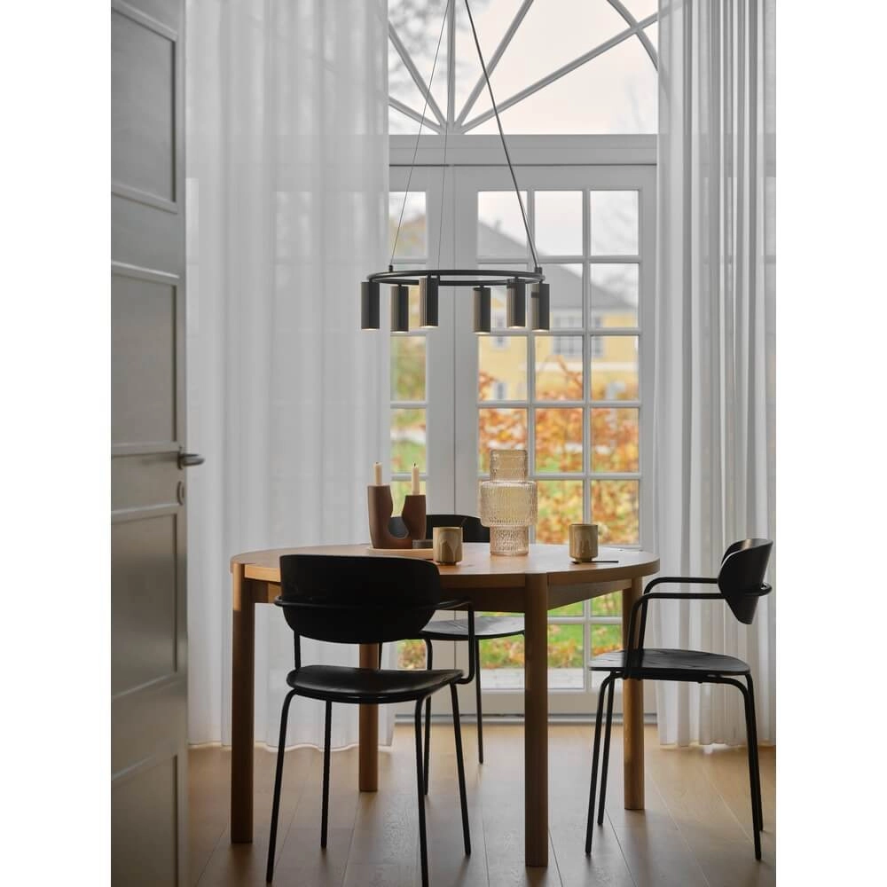 Design pendant lamp Vico black 6-lights Nordlux 5704924024481