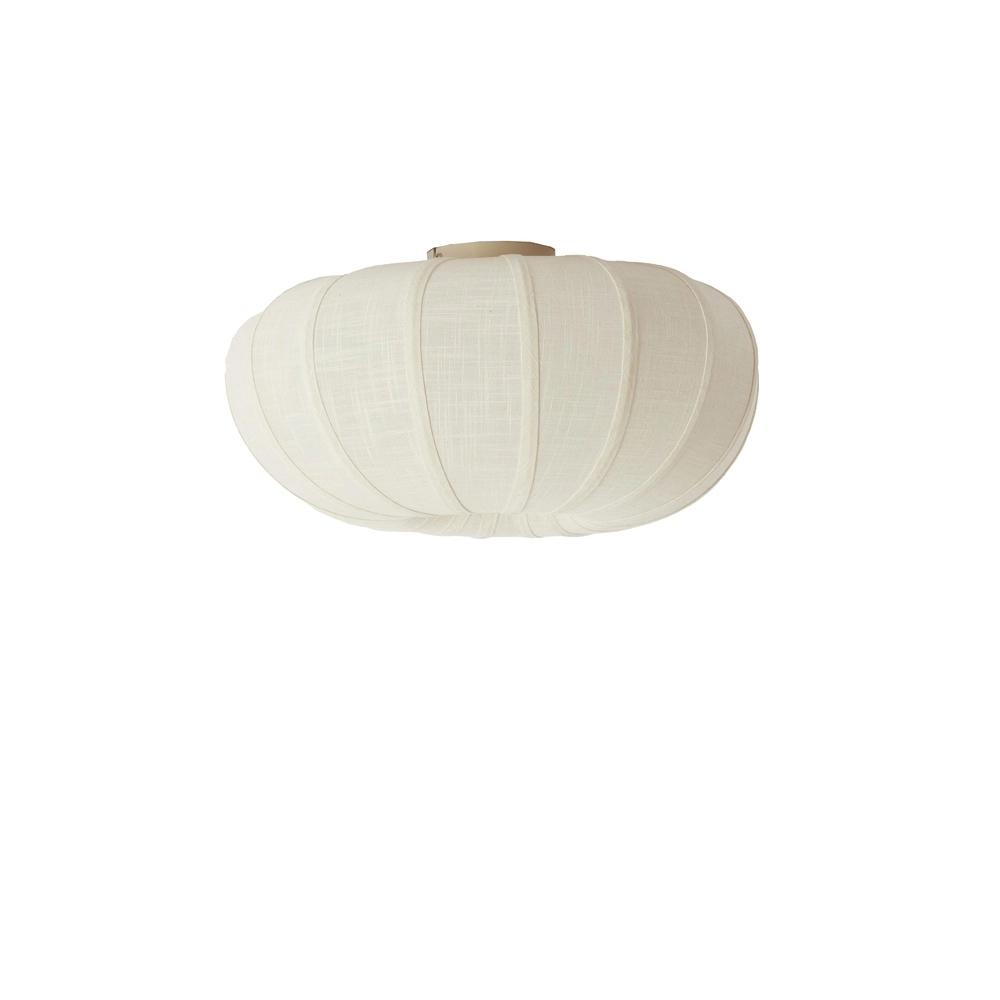 Japandi ceiling lamp Zosia Ø 50cm - cream - 1x E27