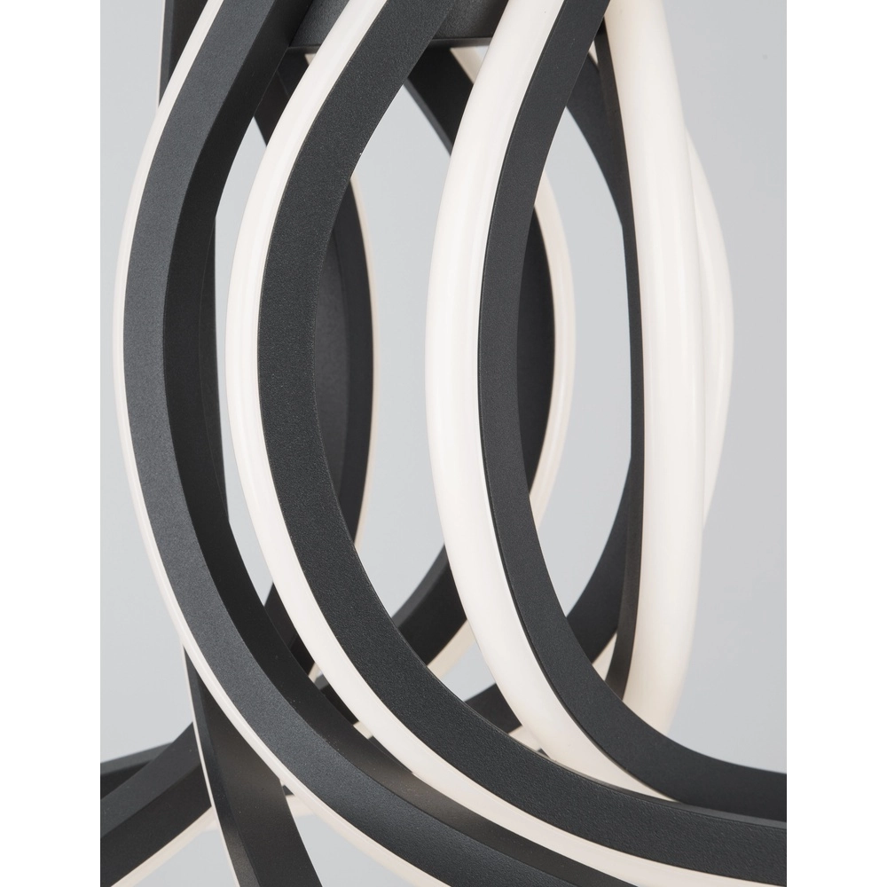 Design pendant lamp Narvi M black Ø 80cm Lyora 5212017424198
