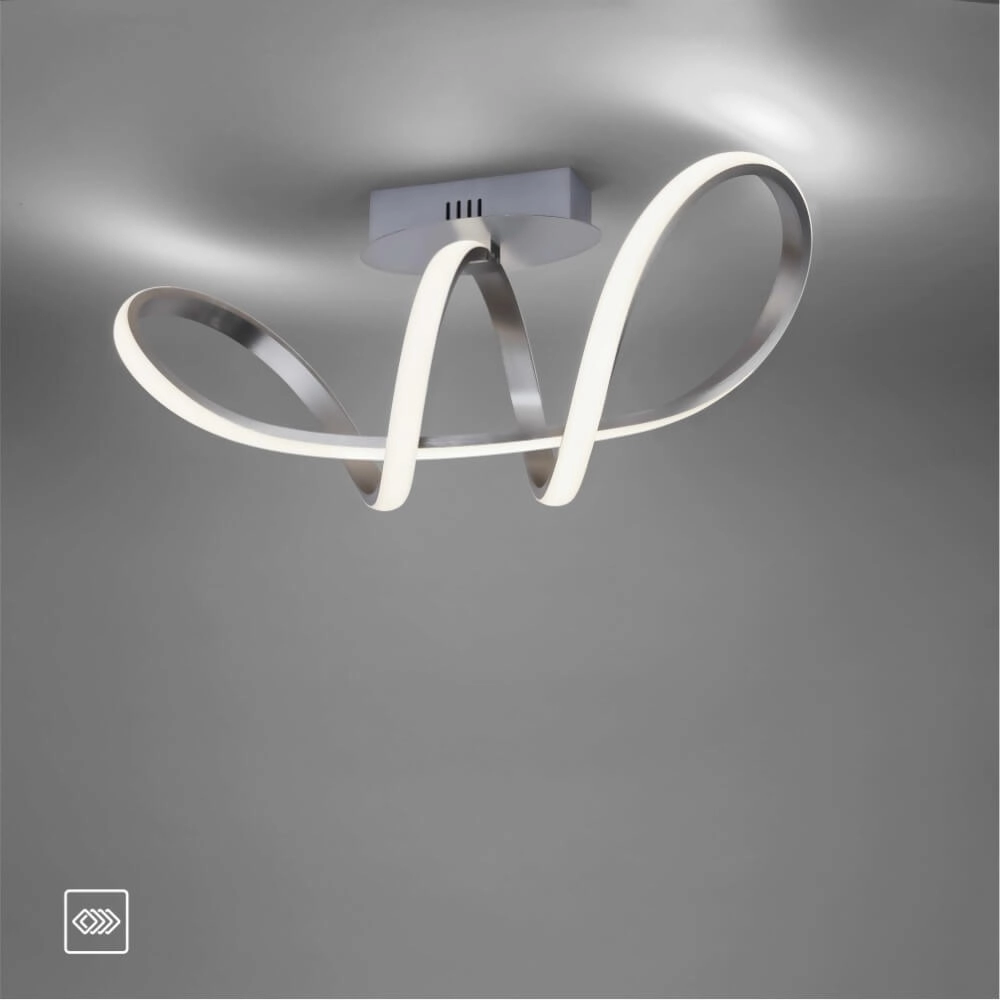 Design ceiling lamp Maria aluminium Just Light 4043689975784