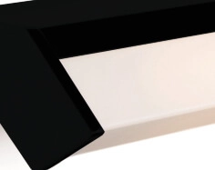 Mirror wall lamp Mirror 88cm black Artdelight 8719831736515