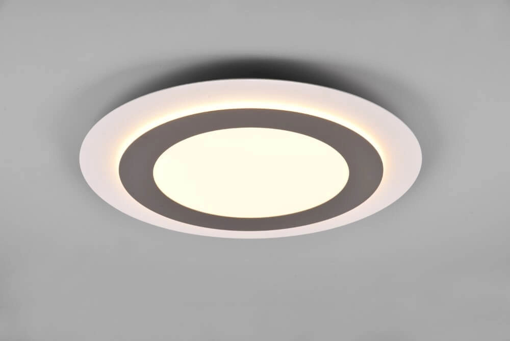 Round design ceiling lamp Morgan nickel Trio 4017807574418