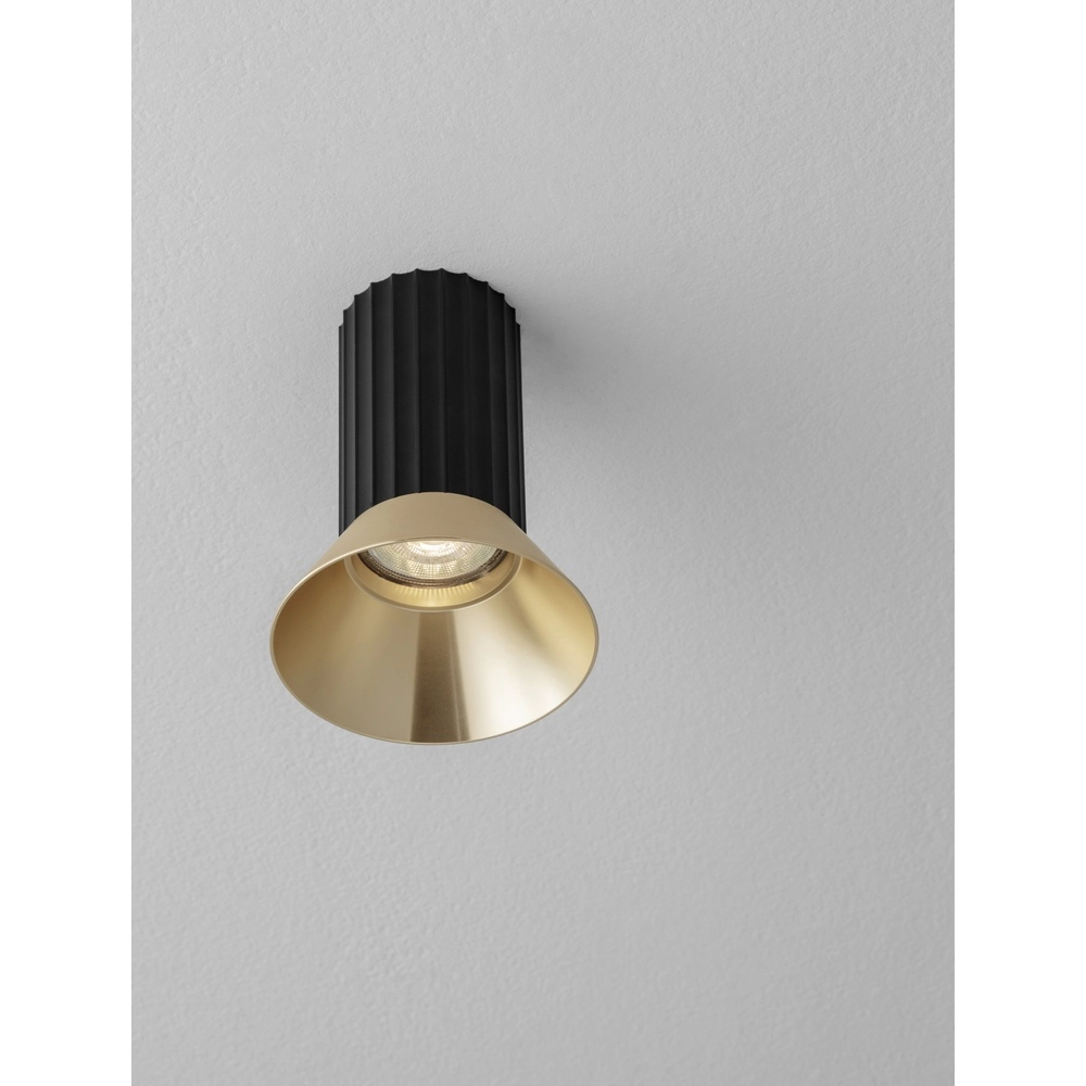 Ceiling spotlight Luvia black with gold Lyora 5212017475497