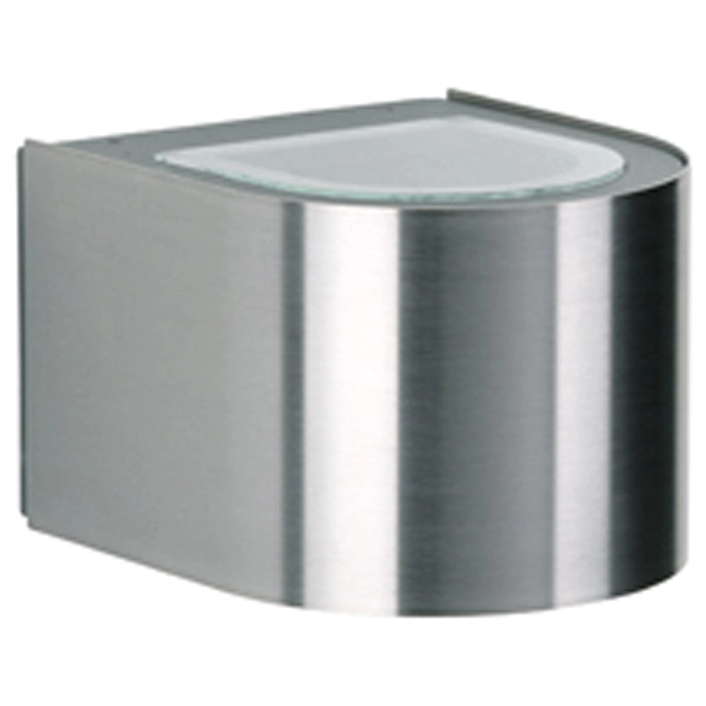 Stainless steel wall lamp Silvrado broad-wide