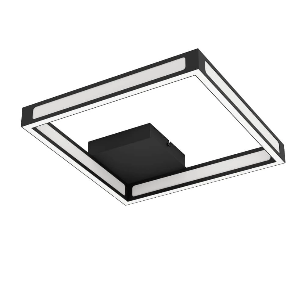 Black ceiling lamp Altaflor