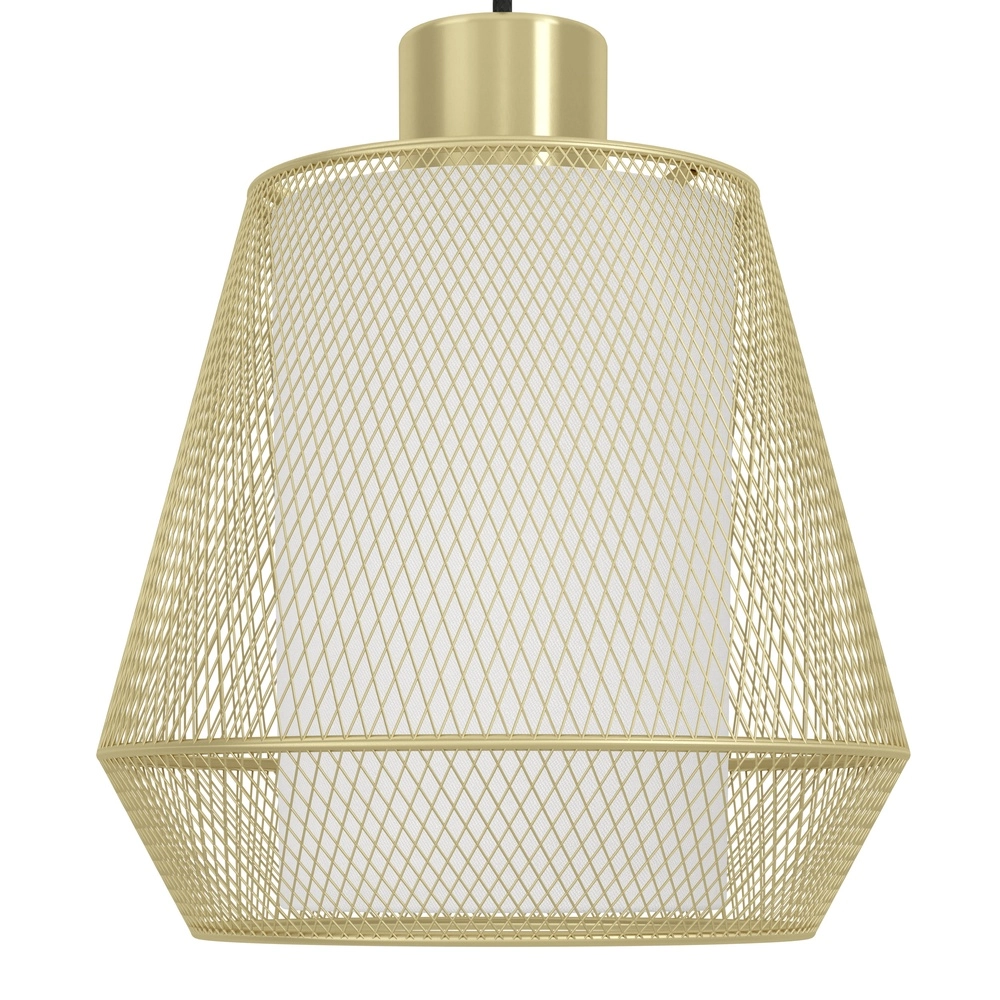 Golden pendant lamp Ciudadela Ø 18cm Eglo 9008606274673