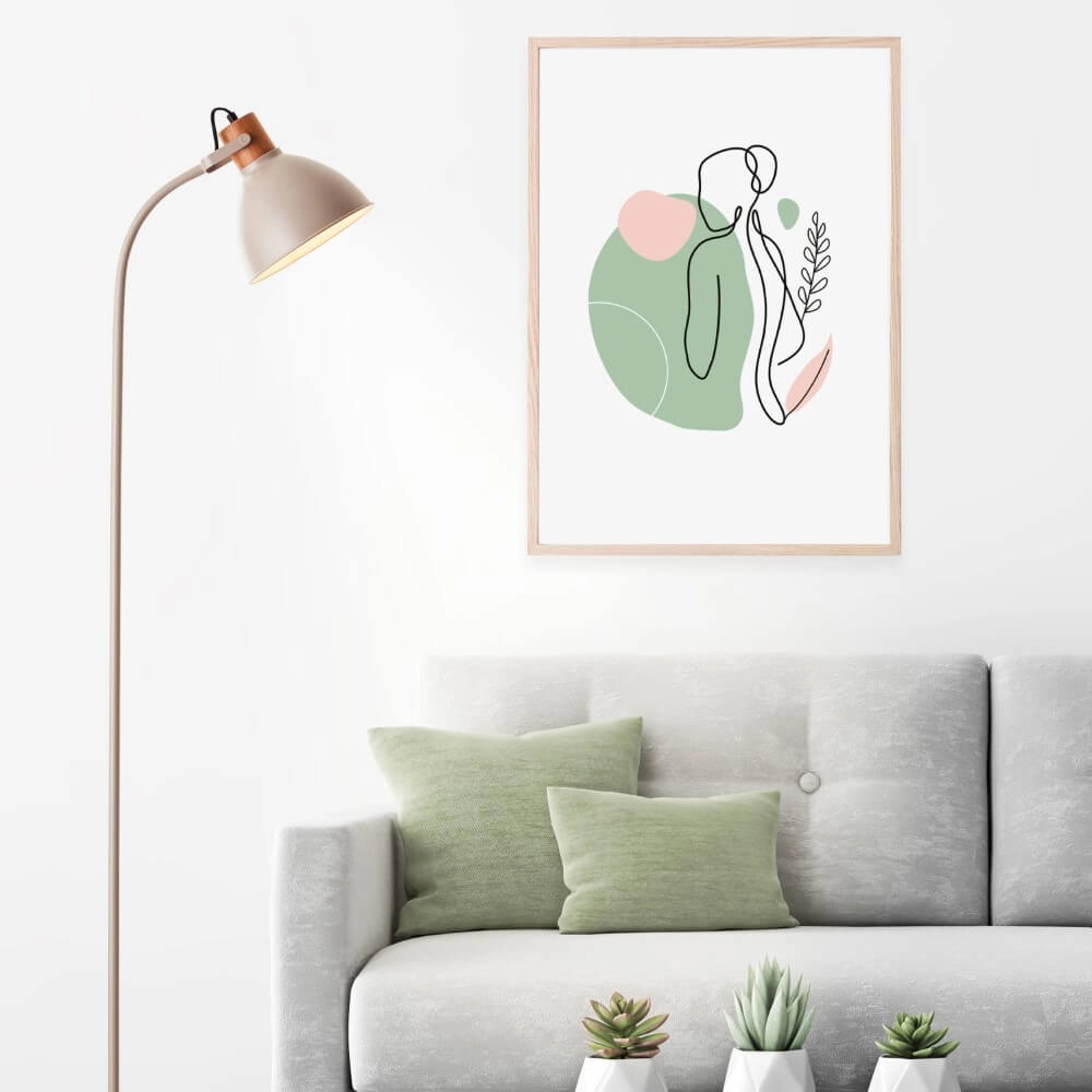 Floor lamp Erena Taupe Brilliant 4004353413018