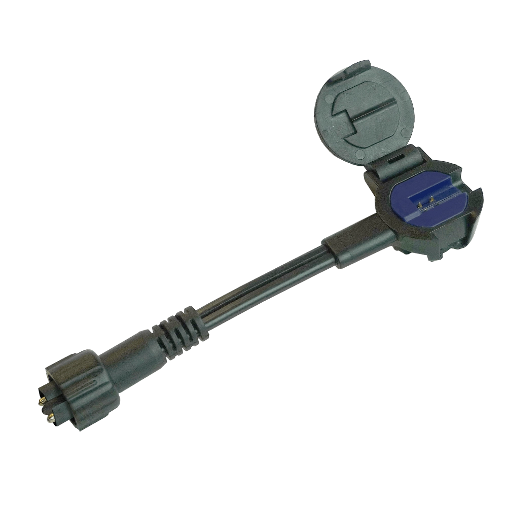 Male connector to extend main cable