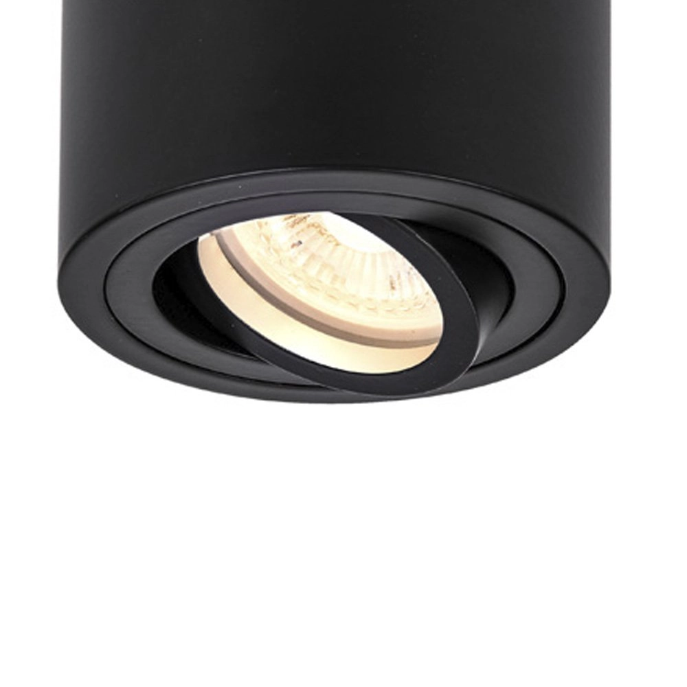 Round downlight Triledo GU10 8.5cm black SLV 4024163222297