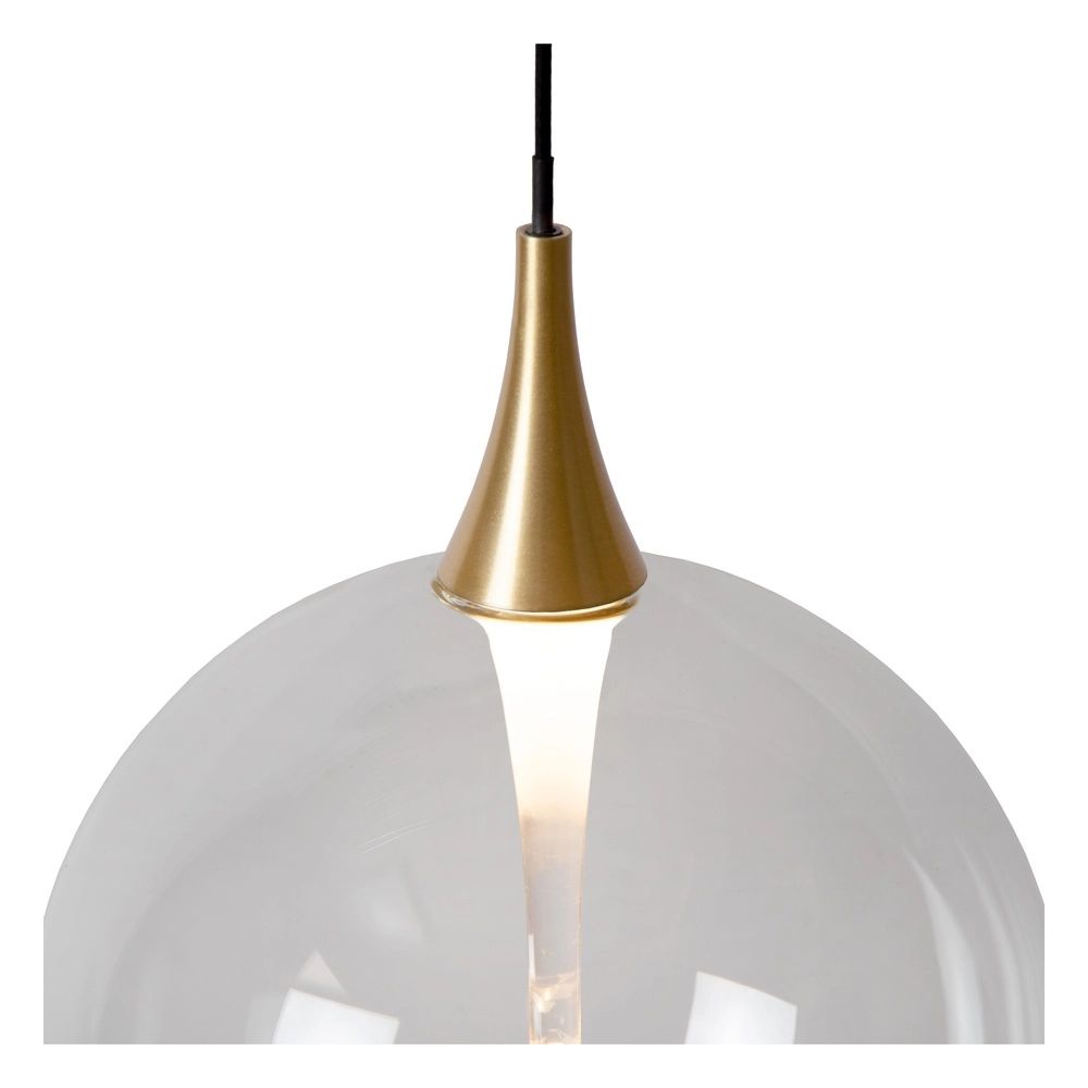 Design LED pendant light Gisela clear - 8x Ø 16cm Premium by Lucide 5411212134820
