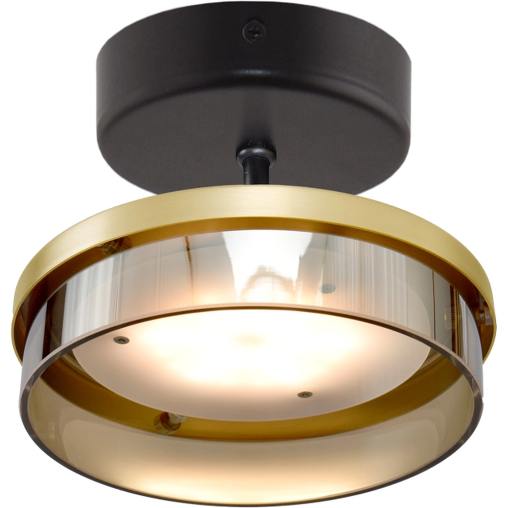 Ceiling lamp Imperia black with gold