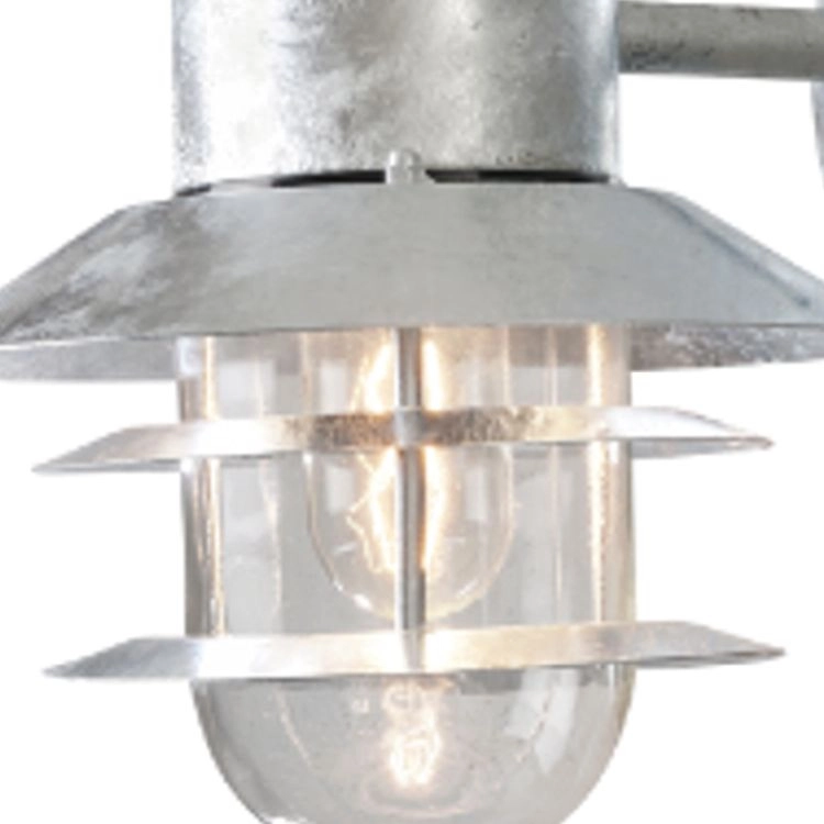 Country wall lamp Modena Down 22cm zinc grey KonstSmide 7318307310320