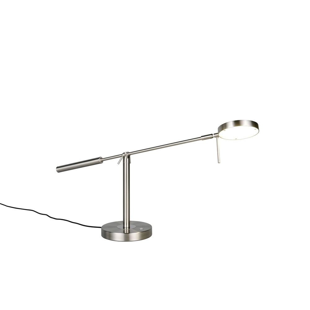 Desk lamp Monza nickel Trio 4017807693263