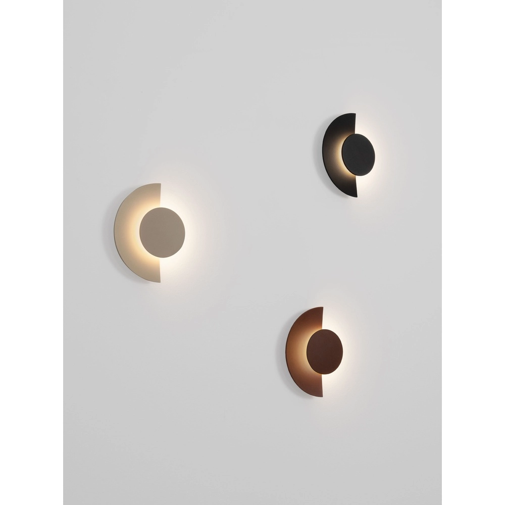 Modern wall lamp Gloo rust brown - 2700K Lyora 5212017497260