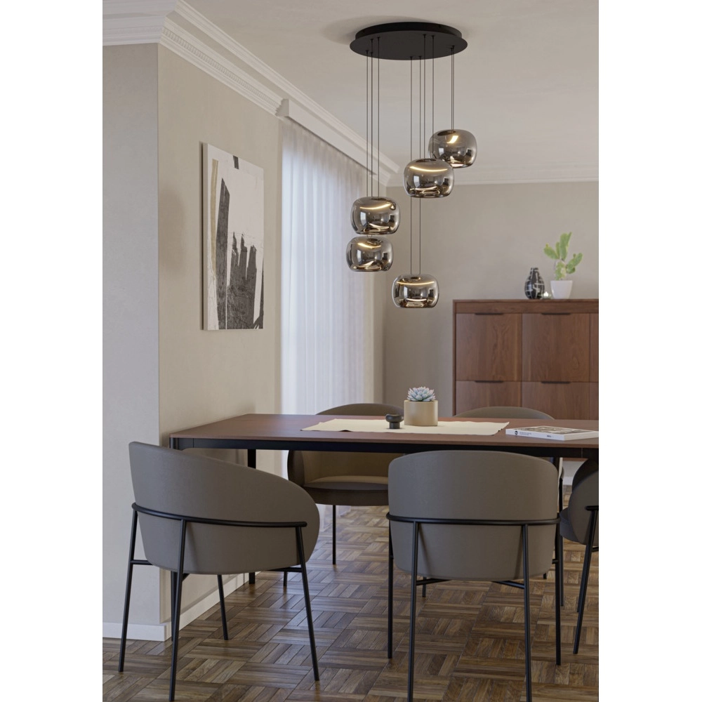 Design pendant lamp Hortunas 5-light Eglo 9008606339228