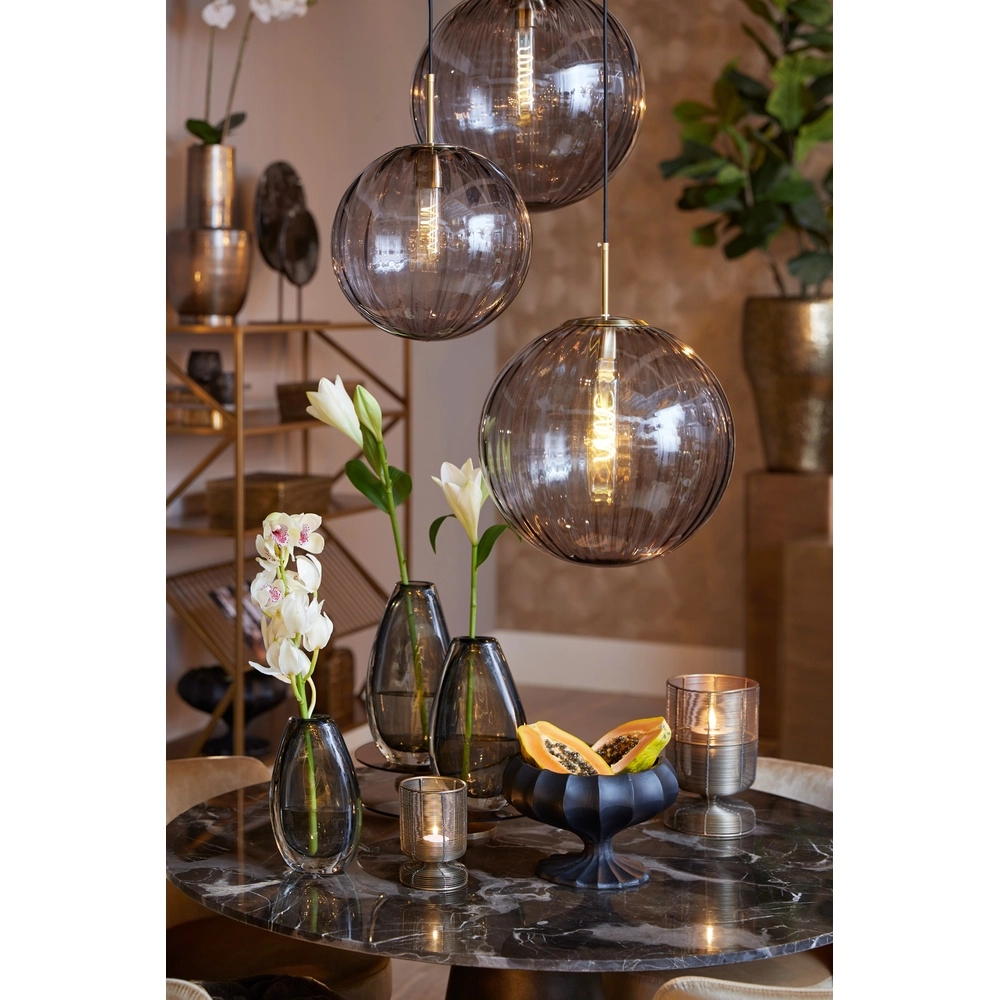 Pendant lamp Magdala Ø 40cm smoke Light & Living 8717807636289