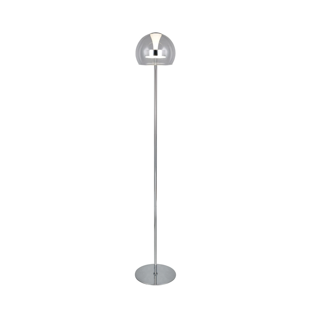 Floor lamp Flynt chromium Trio 4017807671025