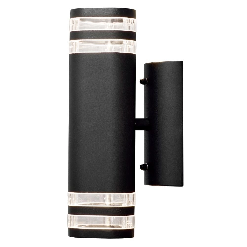 Wall spotlight Modena Up - Down 2-light 28cm matte black