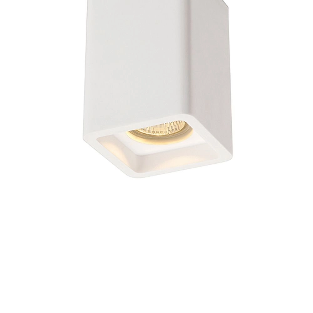 Square surface-mounted spot Plastra CL-1 SLV 4024163137249
