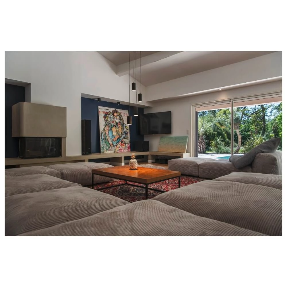 Pendant Pendant Lamp Asto Tube black 4x GU10 SLV 4024163266031