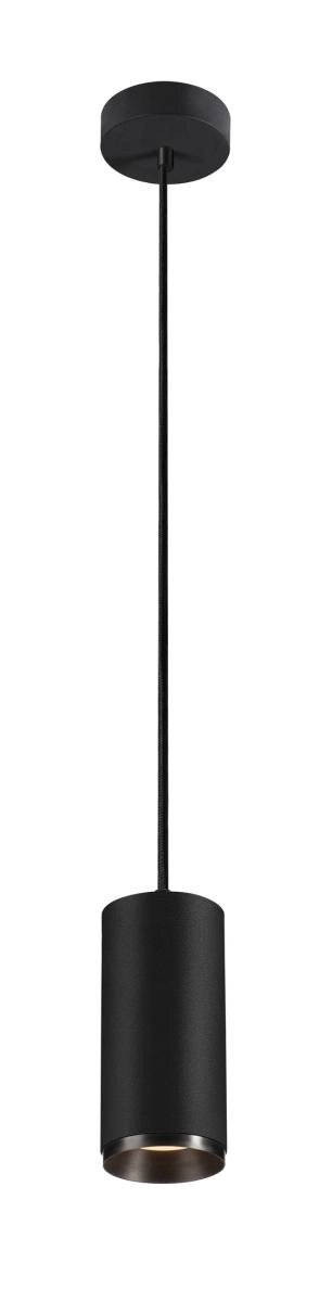 Pendant lamp Numinos M black 3000K - 24deg