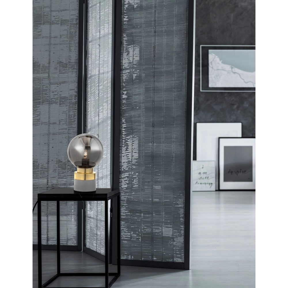 Table lamp Juliet Gray with gold