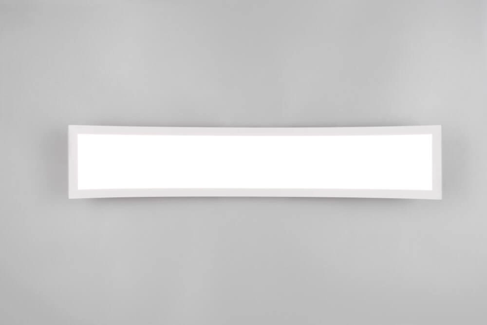 Curved ceiling lamp Sigma white Trio 4017807614923