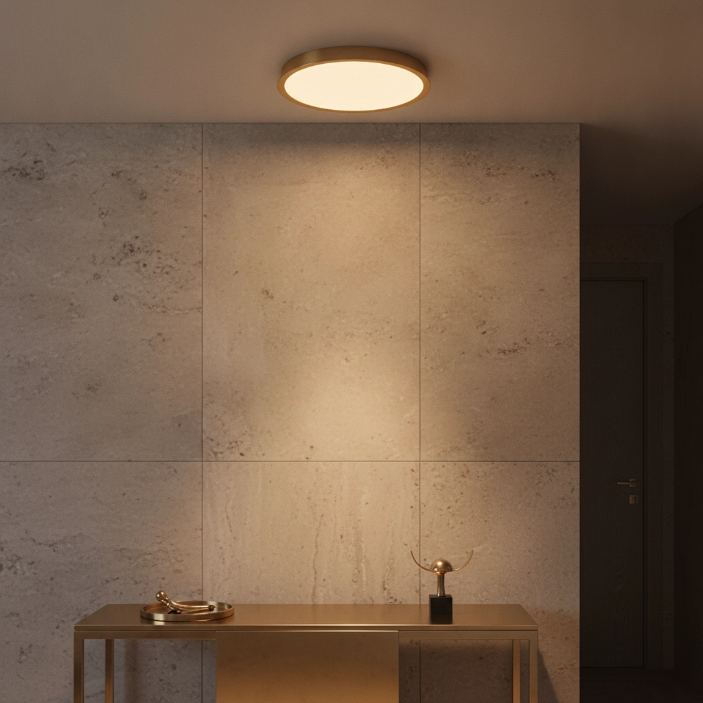 Ceiling light Aoton gold Ø 40cm