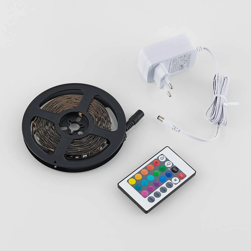 LED strip Gaming Grip RGB 5m black Trio 4017807577327