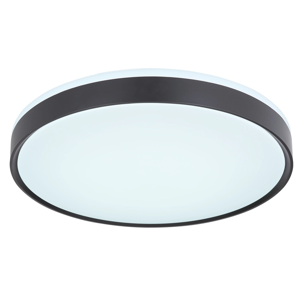 Ceiling light Sonny black with white Ø 40cm Globo 9007371427857